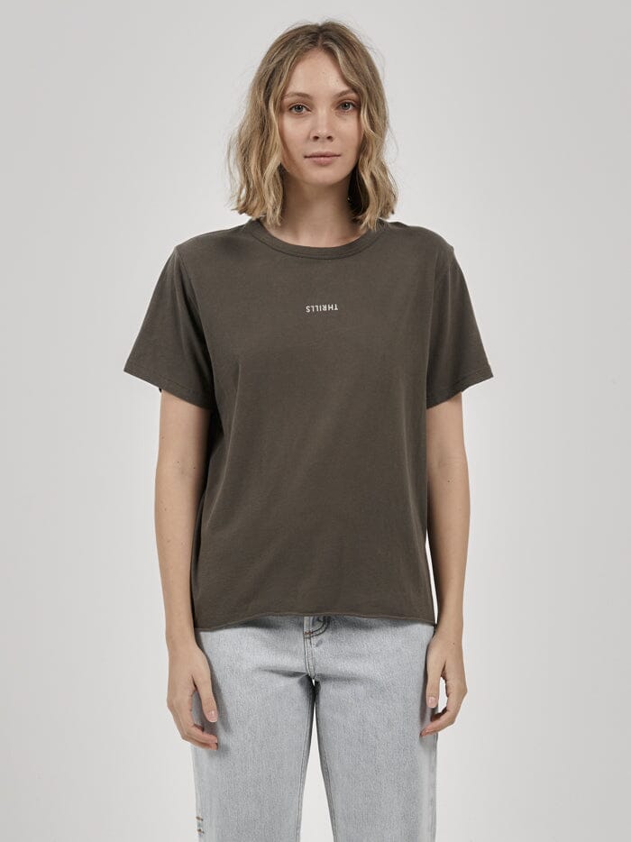 Minimal Thrills Relaxed Tee - Canteen