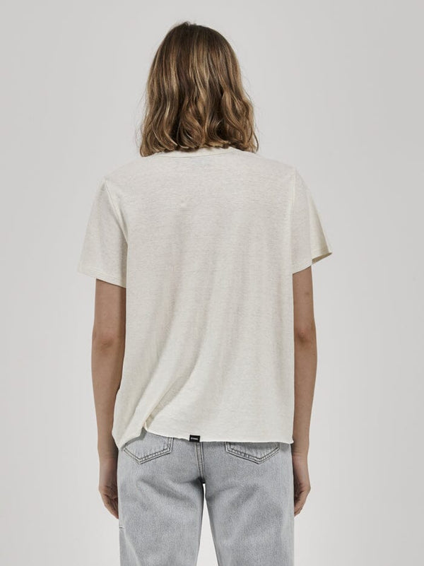 Paradise Thrills Hemp Relaxed Tee - Tofu
