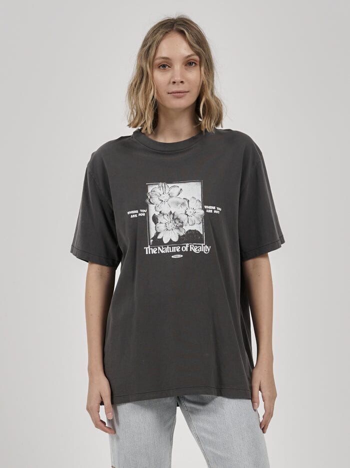 Nature Of Reality Merch Fit Tee - Merch Black