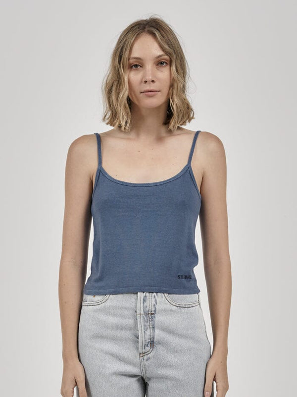 Hemp Bound Tank - Botanical Blue