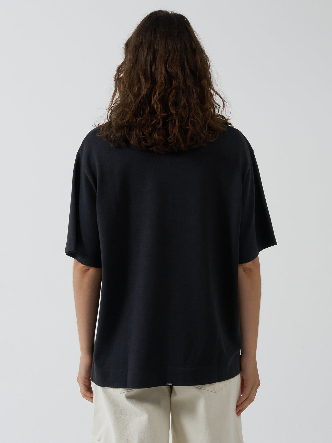 Levitation Hemp Box Tee - Washed Black