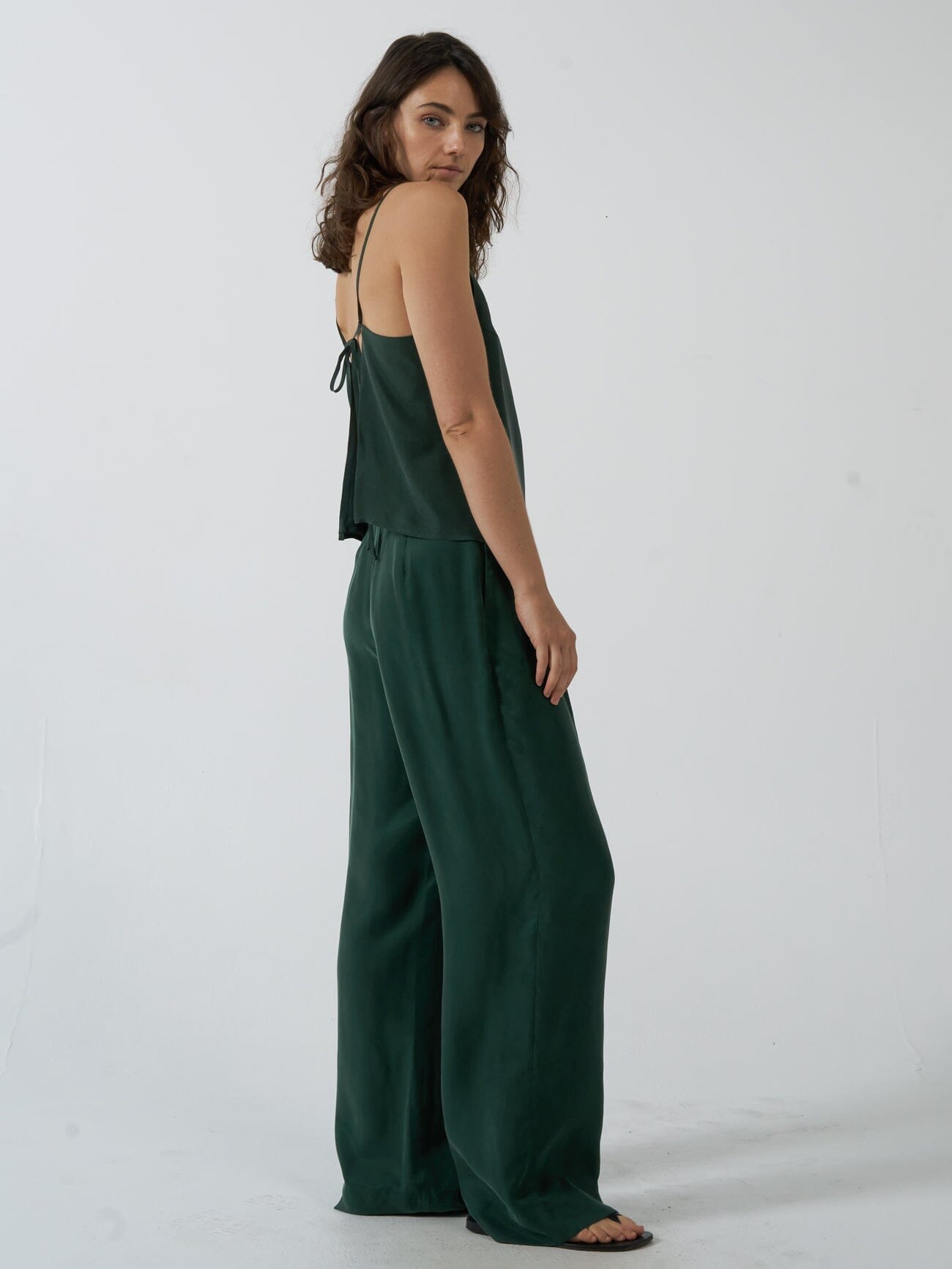 Manhatten Camisole - Deep Emerald