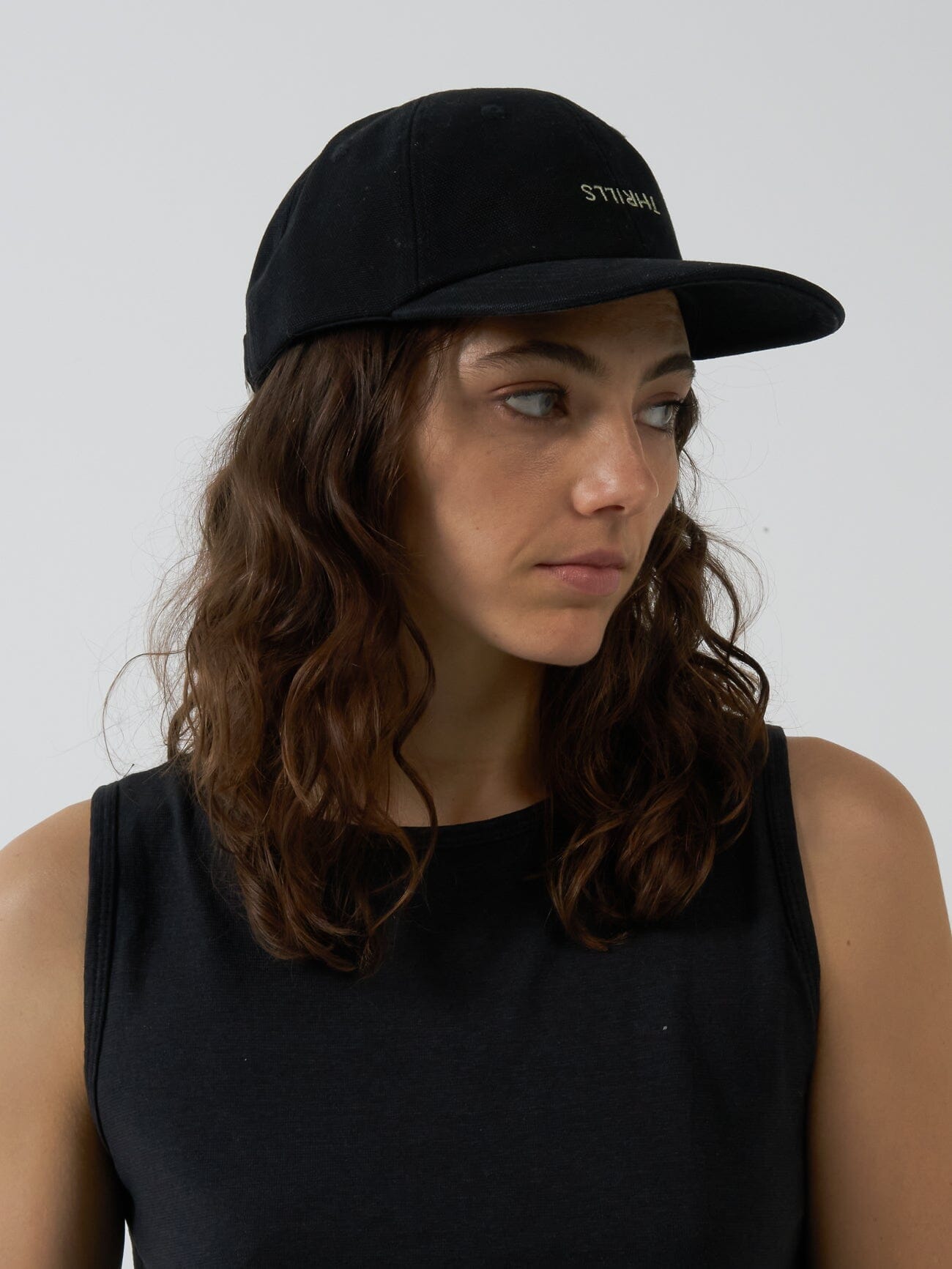 Minimal Thrills 6 Panel Cap - Merch Black