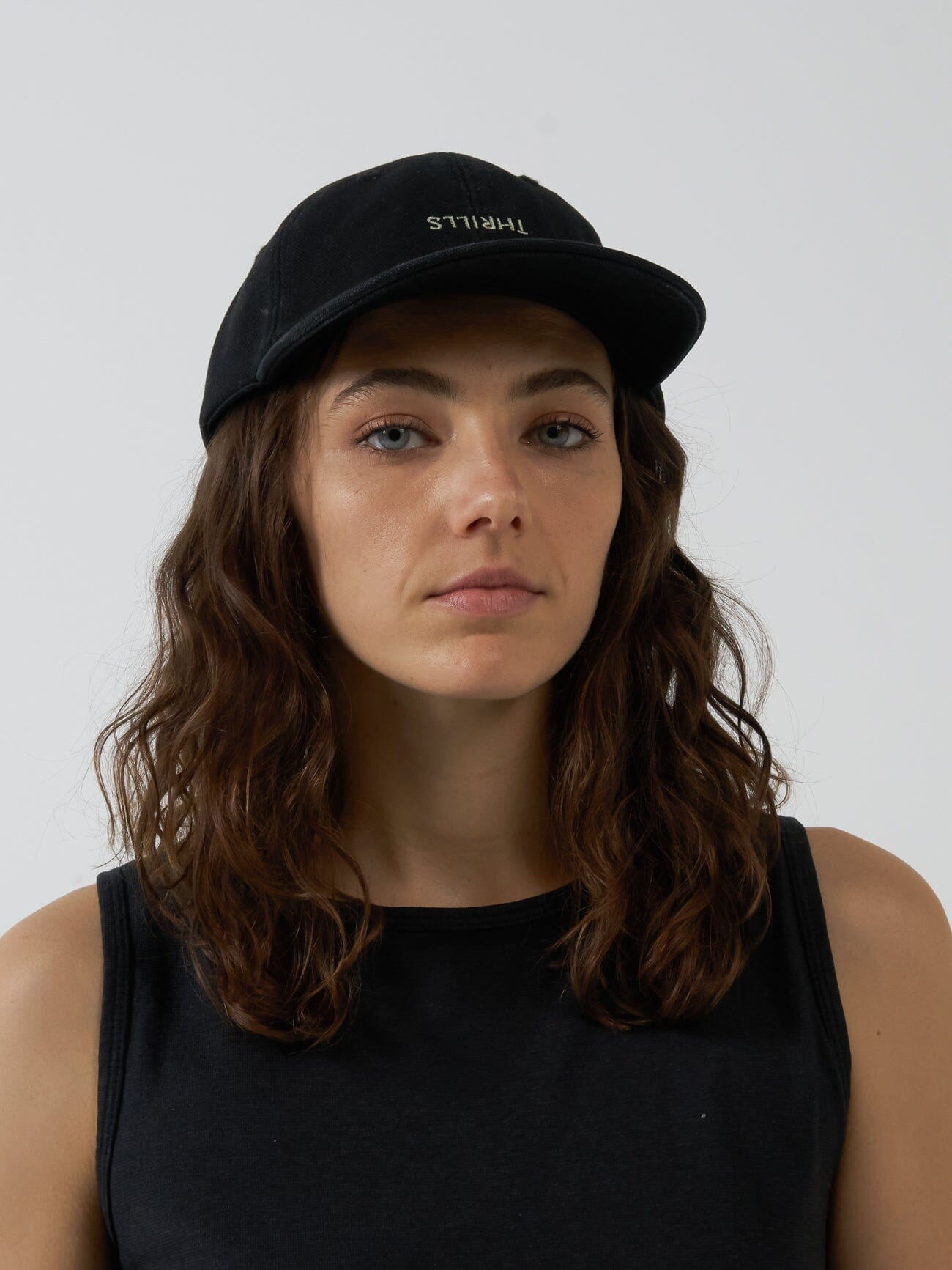 Minimal Thrills 6 Panel Cap - Merch Black