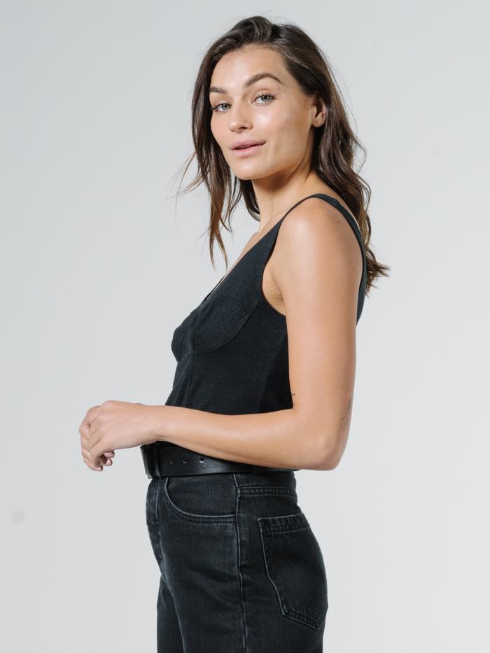 Bodice Tank - Black