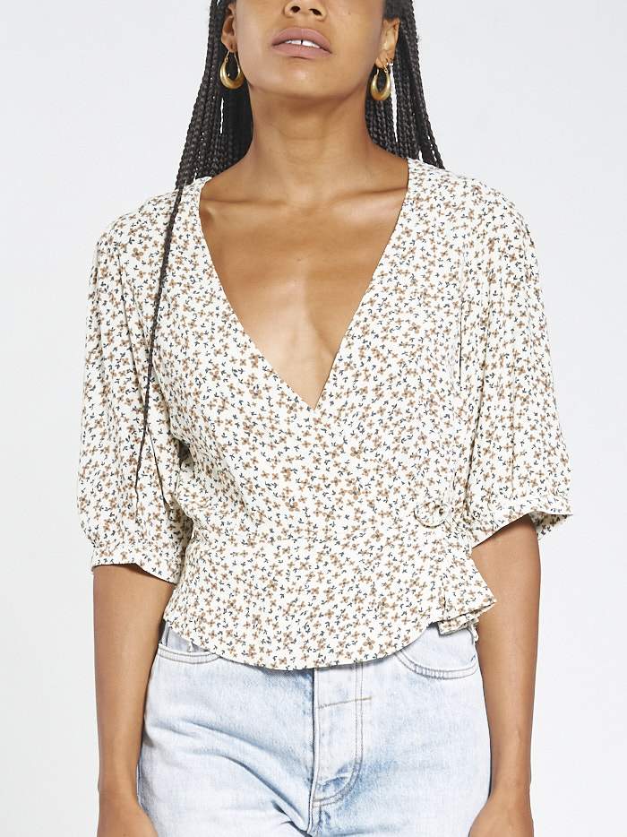 Acacia Blouse - Thrift White