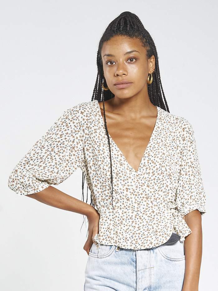 Acacia Blouse - Thrift White