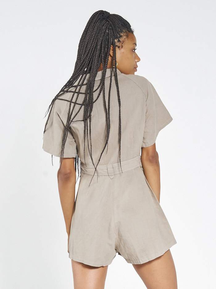 Duties Romper - Army Fade