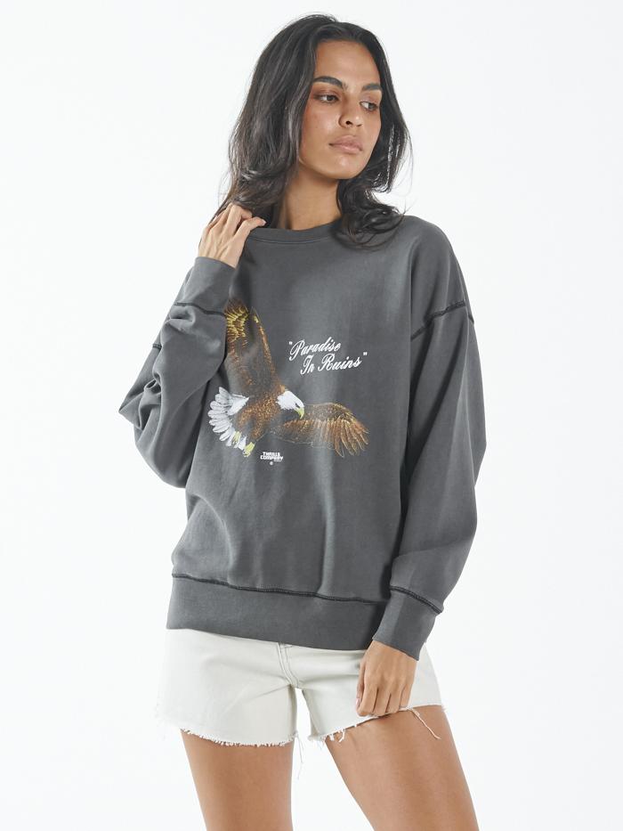 Not In Arizona Anymore Slouch Crew - Merch Black