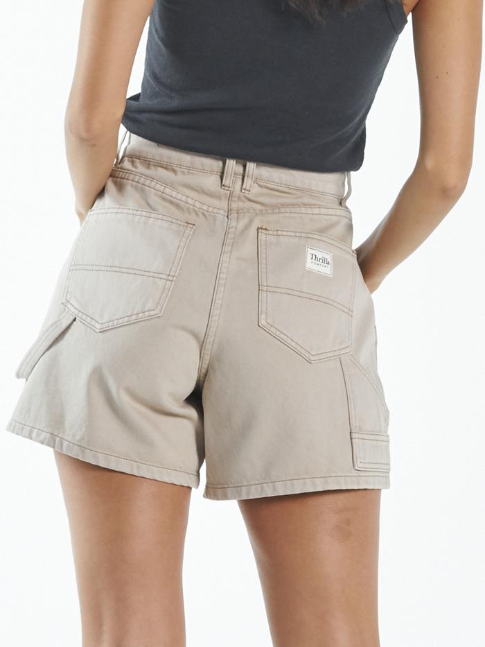 Carpenter Drill Short - Aged Tan