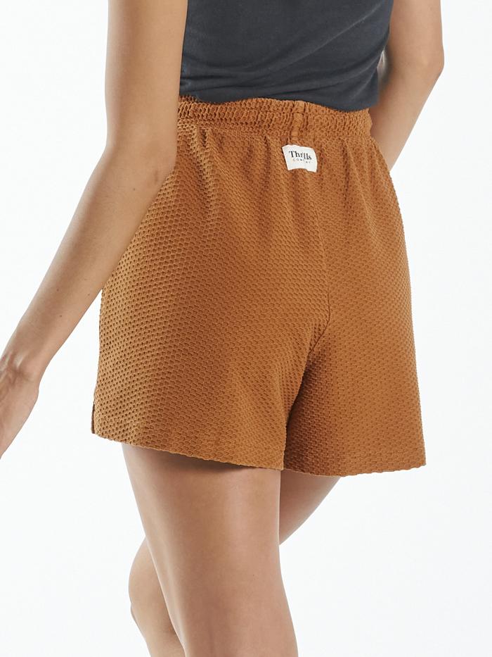 Honeycomb Field Short - Spice Brown