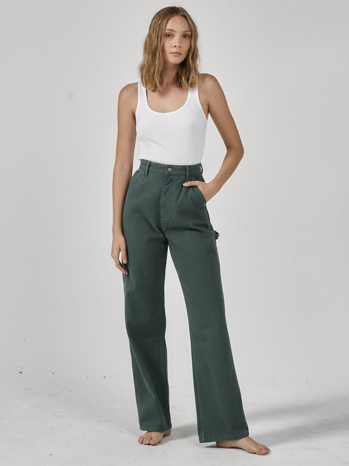 Carpenter Full Length Pant - Mallard Green| Thrills Co. USA