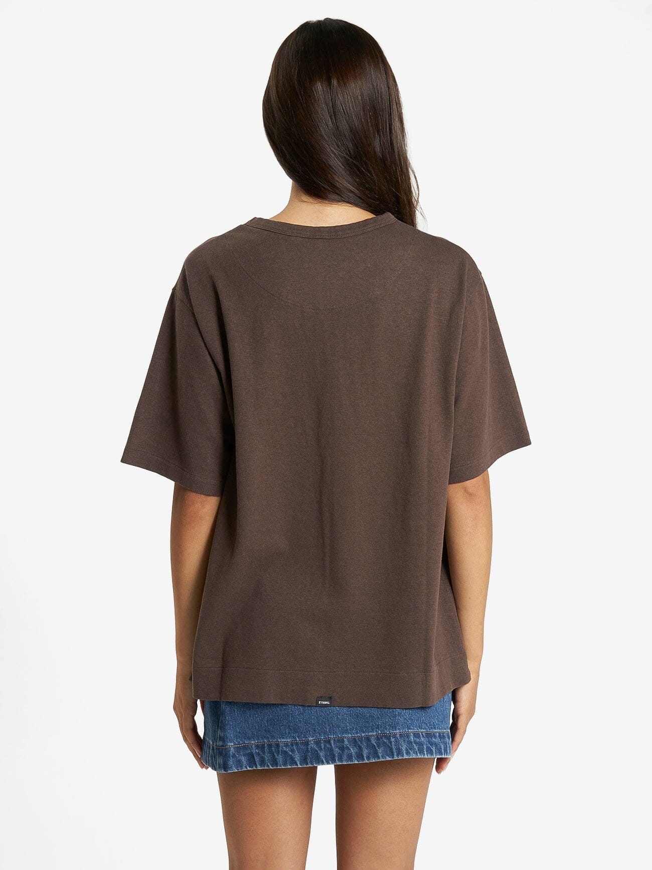 Physical Existence Hemp Box Tee - Postal Brown