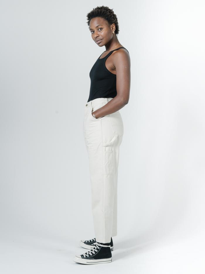 Carpenter Pant - Shady White