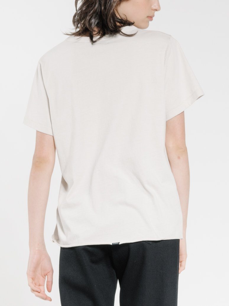 Minimal Thrills Relaxed Tee - Cement