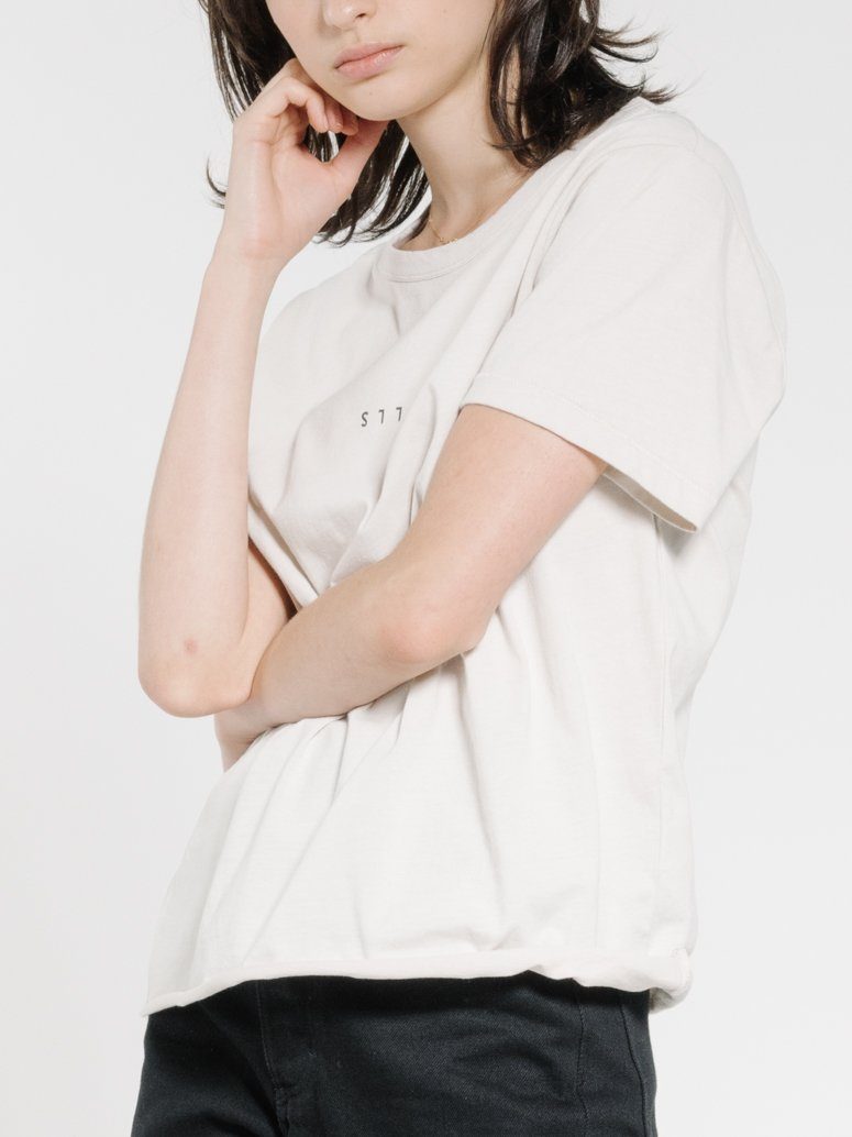 Minimal Thrills Relaxed Tee - Cement