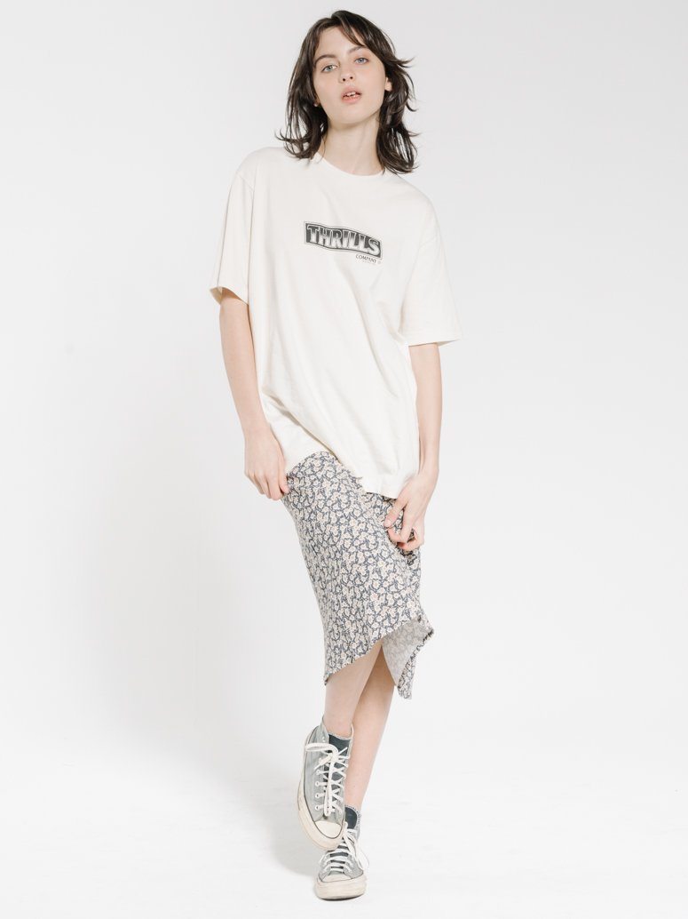 Friz Block Merch Fit Tee - Unbleached
