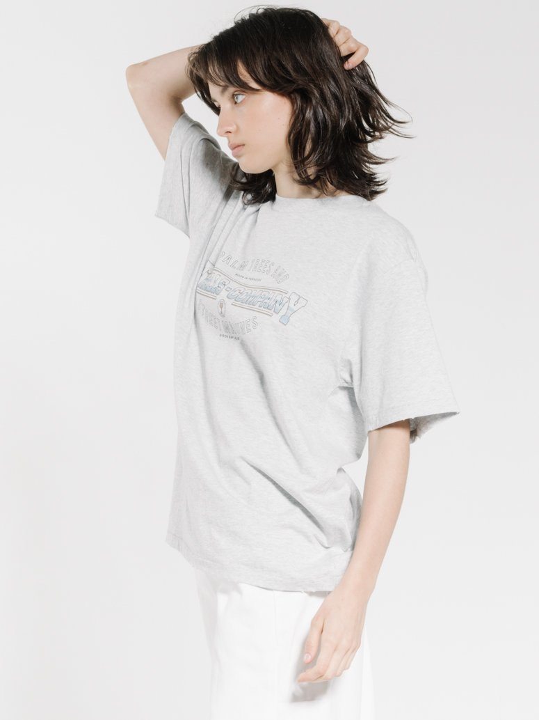 Diversion Merch Fit Tee - Snow Marle
