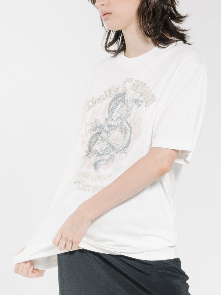 Revival Merch Fit Tee - Dirty White