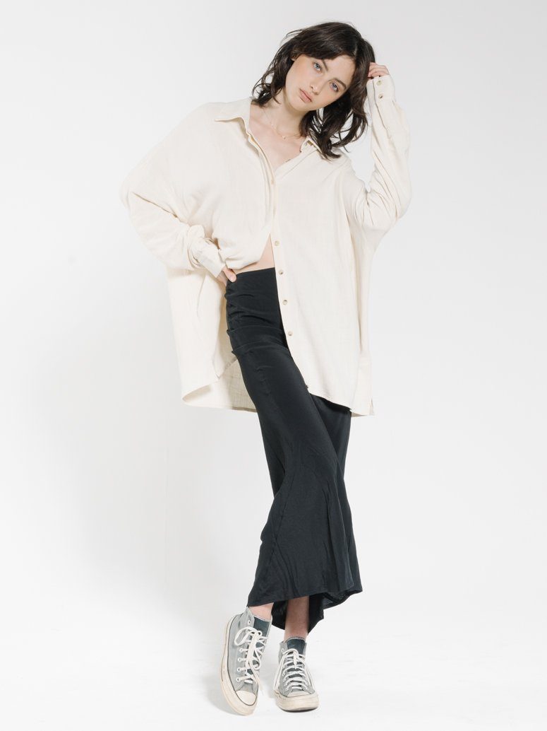 Olive Shirt - Ivory