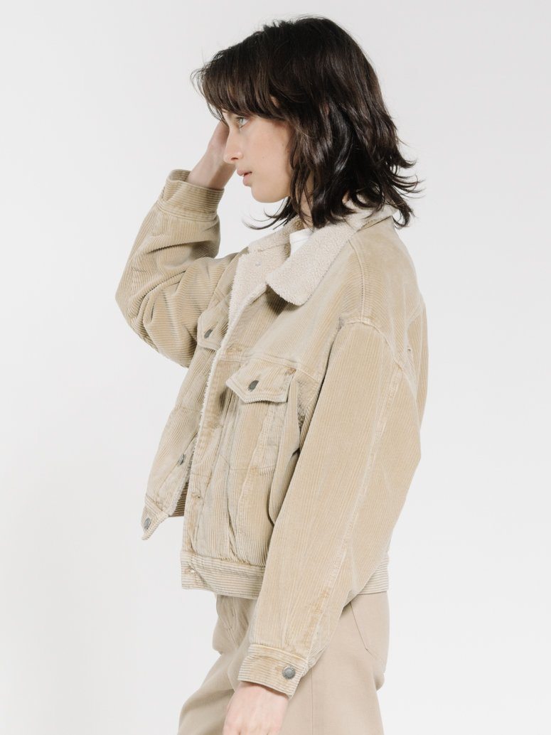 Jodie Cord Jacket - Sand