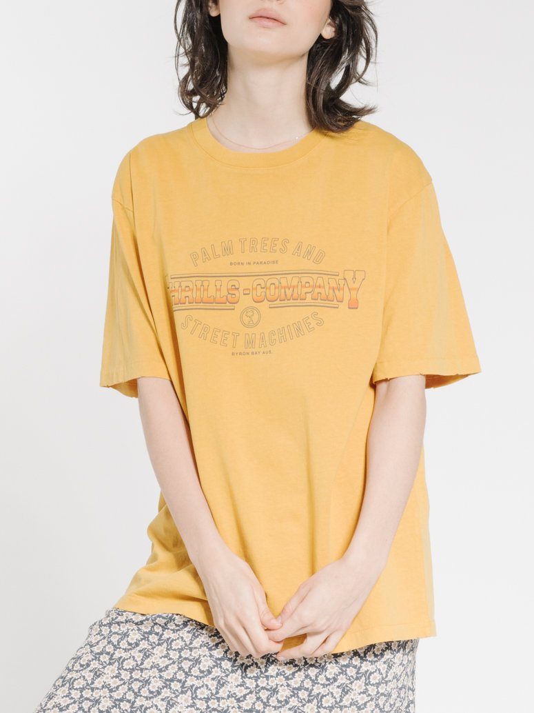 Diversion Merch Fit Tee - Mineral Yellow