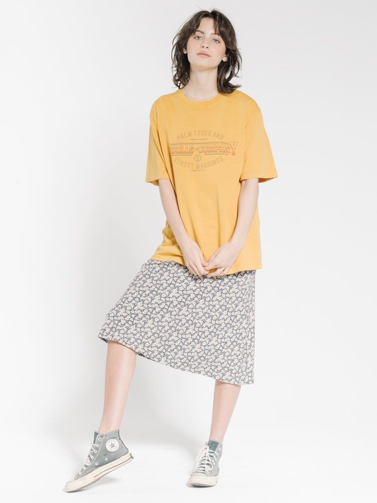 Diversion Merch Fit Tee - Mineral Yellow