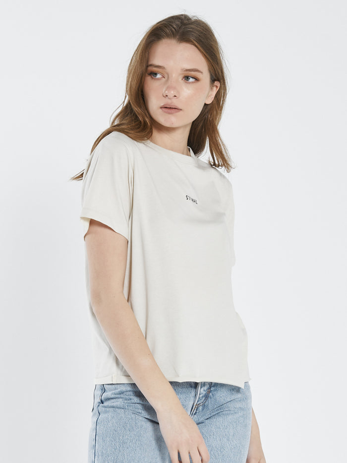 Minimal Thrills Relaxed Tee - Heritage White