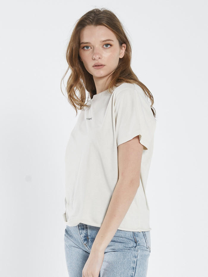 Minimal Thrills Relaxed Tee - Heritage White