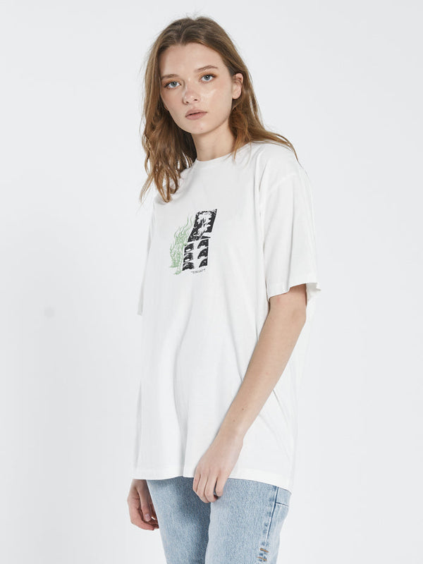 Unprepared Merch Fit Tee - Dirty White