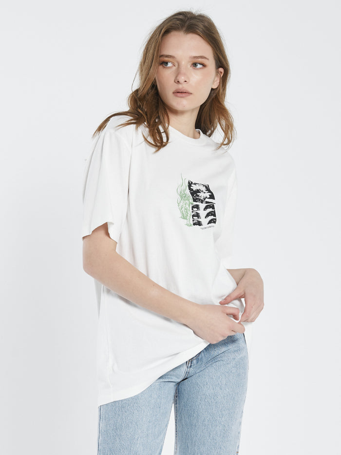 Unprepared Merch Fit Tee - Dirty White