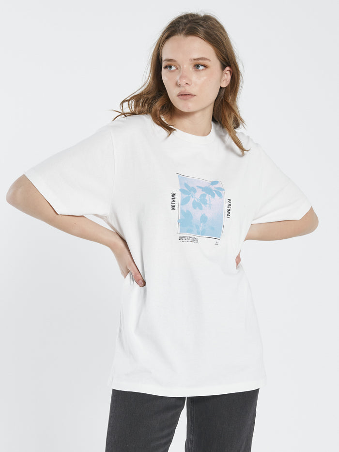 Collective Experience Merch Fit Tee - Dirty White