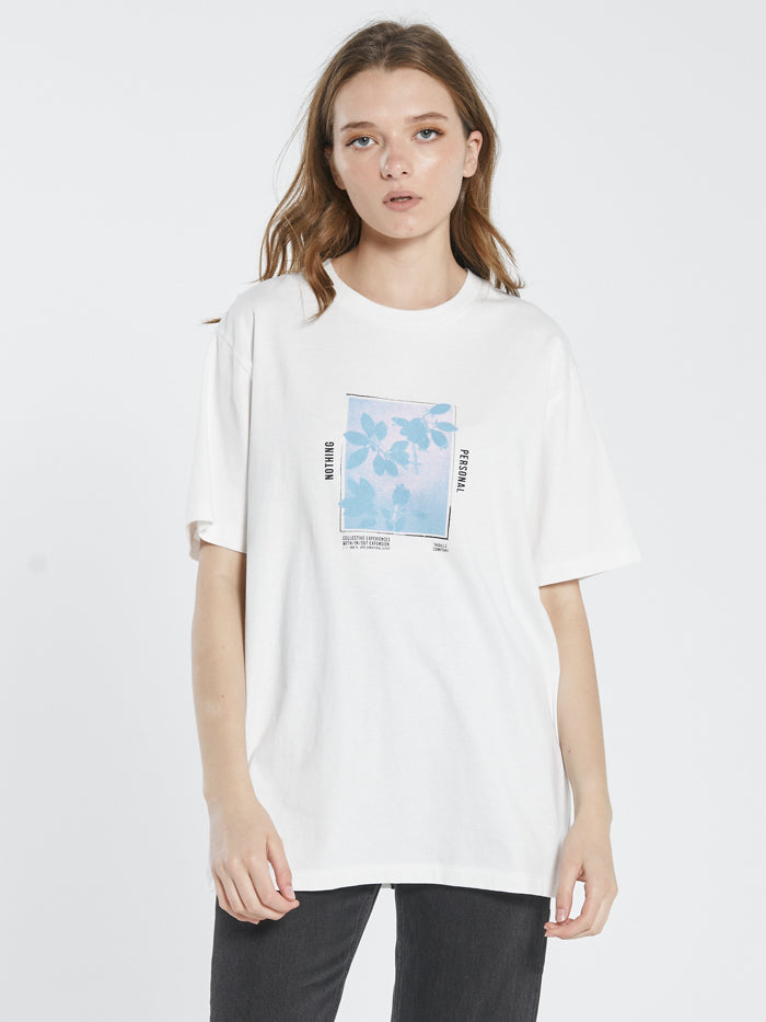 Collective Experience Merch Fit Tee - Dirty White