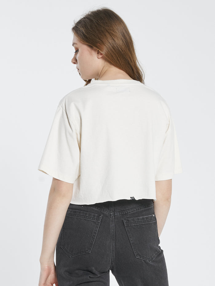 Death Coil Merch Fit Tee - Heriage White