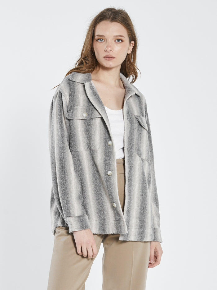 Prairie  Overshirt - Grey