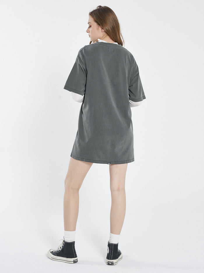 Thrills oversized clearance tee dress metal