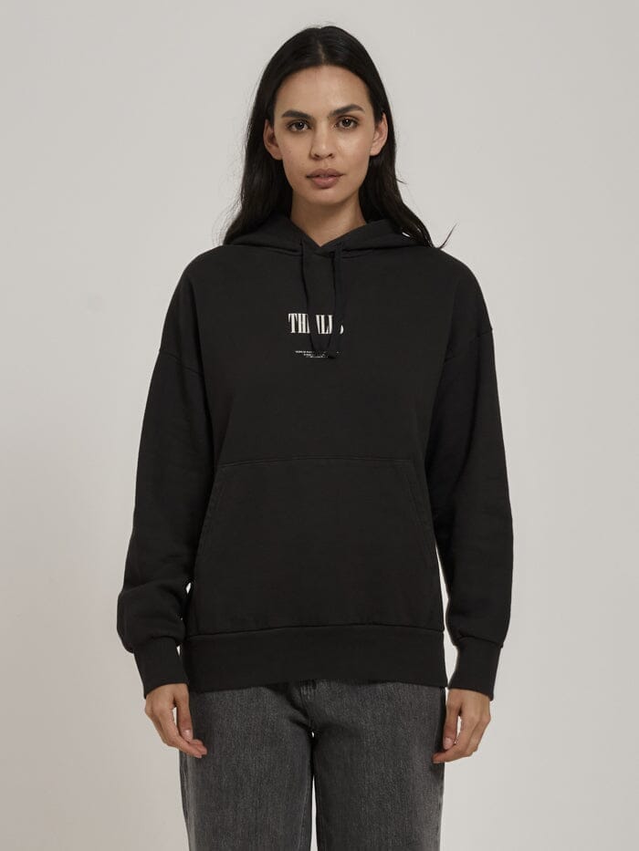 As You Are Fleece Hood - Washed Black