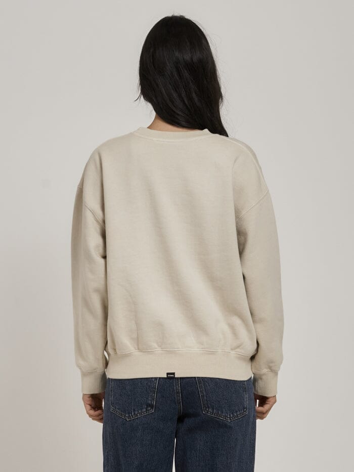 Soft Choices Super Slouch Crew - Soft Tan