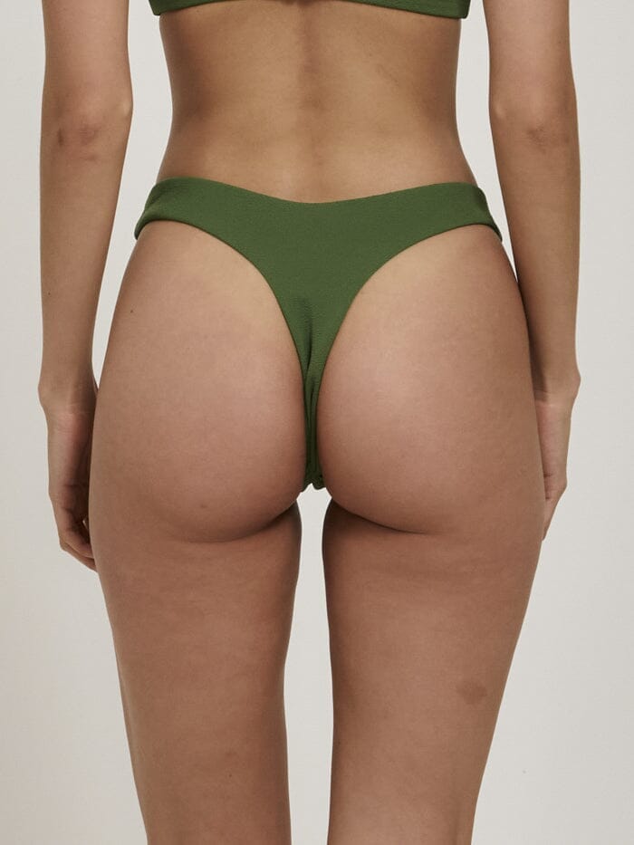 Adira Thong Bikini Bottom - Kiwi Green