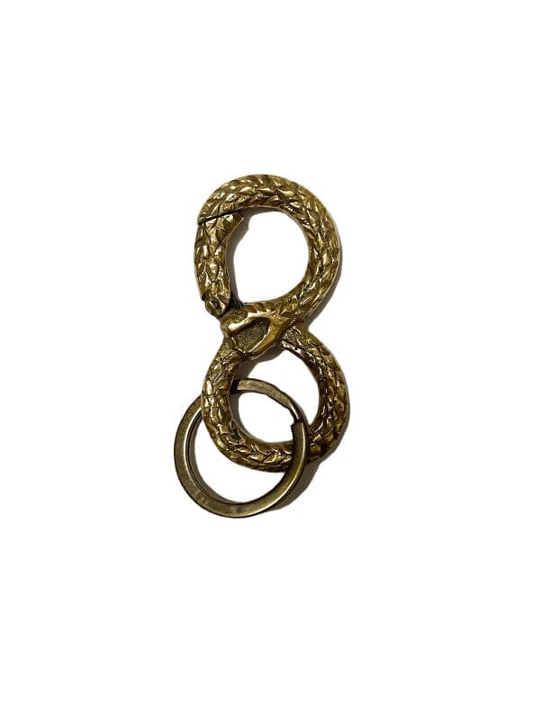 Snake Caribiner - Anti. Brass